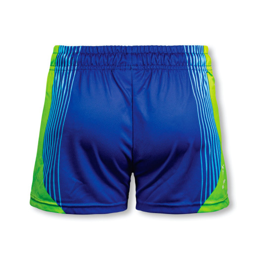 Sublimated Kids Sports Shorts Back